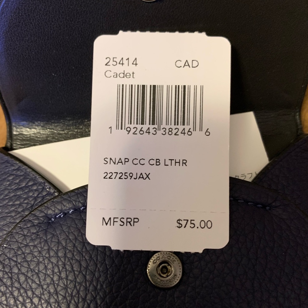 BNWT Coach Change Pouch - Picture 7 of 7